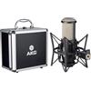 AKG P220 MICROFONO STUDIO STATICO CARDIOIDE AMPIO DIAFRAMMA Nero