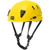 Kong Spin. Casco professionale Leggero e Ventilato per Uso Prolungato. Imbottitura Rimovibile. 4 Clip per Lampada Frontale. CE EN 397, ANSI Z89.1-2014. Peso 385g. Giallo