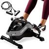 Lifepro Pedaliera 3 in 1 da Sotto Scrivania con Fasce di Resistenza - Allenatore per Braccia, Piedi e Gambe da Seduti per Anziani - Mini Cyclette Pedaliera da Sotto Scrivania