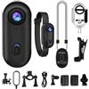 Generic Action Camera impermeabile - Dispositivo magnetico di rotazione a 360 gradi, strumento di registrazione video 4K, design compatto e portatile, costruzione del corpo durevole | Attrezzatura subacquea