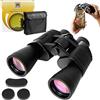 LURICO 20x52 HD Binocolo per Adulti, Binocolo Professionale Alto Ingrandimento con Visione Notturna, Impermeabile Cannocchiale con Adattatore Smartphone per Birdwatching, Caccia, Escursionismo