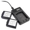 CQJFCYBRA CGA-S006 DMW-BMA7 S006A CGR-S006E Batteria + Caricatore USB LCD, Compatibile For Panasonic, For DMC-FZ7 FZ8 FZ18 FZ28 FZ30 FZ35 FZ38 FZ50