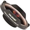 QLECXZI Obiettivo grandangolare Obiettivo grandangolare Complementi Attrezzatura Videocamere Supera le immagini convenzionali con adattatore panoramico Angolo Videocamere, 37MM