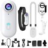 Generic Videocamera per sport all'aria aperta, dispositivo indossabile per vlogging, grandangolo a 170 gradi, impermeabile, per sport, moto, ciclismo, palestra, escursionismo, viaggi all'aperto