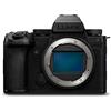 Panasonic LUMIX DC-S5M2XE Spiegellose Vollformatkamera, 4K 60p & 6K 30p unbegrenzte Aufnahme, Flip Screen, WLAN, Hybrid-Phasen-AF, Active is, Duale Native ISO, DMW-BLK22 Akku, nur Gehäuse, 2160p, 2023