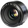 Generico Lens accessories, YN50mm F1.8 AF MF Obiettivo multistrato con messa a fuoco fissa ad ampia apertura YN 50mm .8N, compatibile con fotocamera Nikon Frame,For outdoor photography(For Canon)