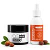 ALOHALABS Bundle Skincare Viso 2 Prodotti - Maschera Peel Off Q10 Mask 50 ml con Sodio Ialuronato + Siero Viso Rivenera 100 ml con Olio di Jojoba - Routine Idratante e Antiossidante
