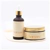 Hamane Beauty, Kit Hammam con Sapone Nero Marocchino (100 g), Guanto Kessa Esfoliante Panna e Olio di Argan (50 ml), Pulizia Profonda ed Esfoliazione Delicata, Profumo Gelsomino