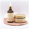 Hamane Beauty, Kit Hammam con Sapone Nero Marocchino (100 g), Guanto Kessa Esfoliante Marrone e Olio di Argan (50 ml), Pulizia Profonda ed Esfoliazione Delicata, Profumo Neutro