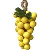 Joygoodta Sapone di uva su una corda da 6 pollici di sapone da bagno dolce appeso alla frutto da 6 pollici per uomini per il viso e il corpo