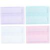 WOONEKY 4pezzi Custodie Per Attrezzi Manicure Nail Art in Resistente Organizer Piccoli Per Testine Di Levigatura Scatole Vuote Per Salone e Uso Domestico Portaoggetti Per Accessori Unghie
