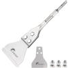 CPROSP Scalpello SDS Plus, scalpello da 300 x 100 mm, con lama di ricambio, viti di ricambio, raschietto per pavimenti e rimozione della colla per piastrelle, raschietto per pittura per colla per