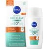NIVEA Derma Skin Clear Daily UV Fluid LSF 50+ Protezione solare 40 ml