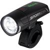 Sigma 17275 Sportster, Luce Anteriore a LED, Colore: Nero