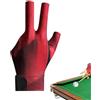 Generic Da Biliardo Mano Sinistra,Guanti da Allenamento a Coda Traspirante a Tre Dita - Per Tornei All'Aperto Il Gioco Sportivo Adatto Per Atleti Professionali E