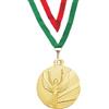 Hole Gadget Medaglie Premiazioni Personalizzate Vittoria Sportive da 3,2 cm con Laccetto Medaglia Personalizzabili in Metallo con Stampa Personalizzata, Sport cod. 23.02.32.66G (100)