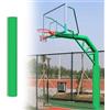 Generic 1 involucro imbottito per canestro da basket, nero, blu, verde, diametro da 5,1 cm a 25,4 cm, protezione durevole per garage, palestra, parco giochi, ammortizzante, facile installazione