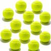 MeoZynxadril 12 Pezzi Palline da Tennis, Palline Tennis per Cani, Palline Beach Tennis, Palle da Tennis, Palline Tennis Bambini, Per Esercizio Di Allenamento Sportivo