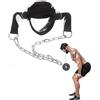 JYNVO Allenamento Collo, Boxe & Fitness Neck Builder Straps, Regolabile Head Harness Con Hook Attacco, Supporto Allenamento Collo Pesi Imbracatura, Testa Di Formazione Dip Cintura, Taglia Unica