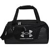 UNDER ARMOUR Borsa sportiva a tracolla Undeniable Duffel 5.0 XS 23L, 001 nero/argento
