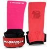 BLUEGORILLA Hybrid Force - Guanti Crossfit per massima aderenza, con o senza magnesio, per ginnastica e calistenia, protezione senza fori, polsino in neoprene CR + portachiavi in omaggio (verde, L)