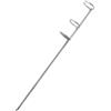 Generic Supporto portatile per canna da pesca da 30/40/50 cm, in acciaio inox, supporto per canna da pesca da 30/40/50 cm, supporto per canna da pesca (40 cm)