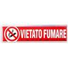 4R Quattroerre.it - 490 - Adesivo Vietato Fumare 3D, 110 x 23 mm