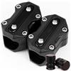 NPNGLCKCVF Barra Di Protezione Paraurti Motore Moto Per Benelli TRK702X TRK502 TRK502X TRK 552 251 502C Per LEONCINO 250 800(1 set-nero)