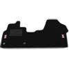 Somer Car Kit Tappetini Auto compatibili con Citroen Jumpy - Electric 2020-2026 | Set Tappeti in Moquette, Bandiera Regno Unito, Tappeto auto su misura