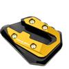 MIDNECMO Per T-max T max Tmax 560 Tmax560 Tech Max TMAX 2020-2024 2025 2026 cavalletto laterale per moto, pad di estensione, piastra di ingrandimento del cavalletto, accessorio (oro)