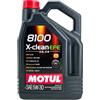 MOTUL 8100 - Olio motore X-Clean EFE, 5W30, 5 l