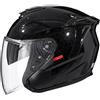 BYFHHHH Caschi Jet da Moto Vintage, Casco da Moto retrò Aperto Certificato ECE/DOT, Caschi da Scooter 3/4 con Doppia Visiera, Casco da Ciclomotore E Scooter per Uomo E Donna L,4XL=67~68CM