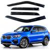 Immortal Group Visiere per finestrini IG adatte per BMW X3 2018-2024, parapioggia Out-Channel 4 pezzi, accessori auto per BMW X3 18-24