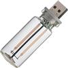Dinchaakuarry Lampada Da Auto Retrò - Controllo Touch LED VERE Lettera | Luce Notturna di Ricarica USB Per Interni Auto, Lampada Ambientale 'automobile | Design Della Bottiglia