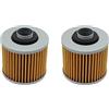Cyleto filtro olio per Yamaha XV1000 Virago 1000 1981 - 1985/XV1000SE 1000 1988 - 1989/XV1100 Virago 1100 1986 - 2000 (confezione da 2)