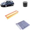 OP Kit tagliando 3 filtri compatibile con Renault clio iii 1.2 16V Benzina 2005-2014