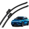 Generic Spazzole tergicristallo anteriori LHD per BYD Yuan EV Plus Atto 3 2021-2026 Spazzola per la pulizia del parabrezza 24''+17''