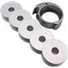 ckpsms Marca - Gancio per Navetta # 8603 e BOBBINS # 8604 Fit per Singer 29-1, 29K71, 29K73, 29K171, 29U171A, 29U173A (8603 1PCS+8604 5PCS)