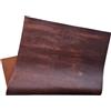 HAPPER STUDIO Pelle bovina 1,7 mm di spessore Pull-Up Crazy Horse - Fogli in vera pelle per fai da te (1, marrone cognac, A3 (297 x 420 mm)