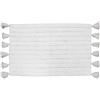 Douceur d'Intérieur MINATIS Tapis, Cotton, Blanc, 50x80cm