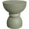 Rebecca Mobili Tavolino da divano, Tavolo da salotto, Verde, in MGO, stile Moderno - Misure HxLxP: 42,5 x 35 x 35 cm - Art. RE7280