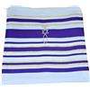Bethlehem Gifts TM - Scialle da preghiera messianico Tallit New Covenant, 180 cm, 60 cm, colore: viola, Porpora, 72 * 22