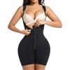 Stoto Fajas Colombianas Moldeadoras Shapewear Pancia Controllo Faja Body Shaper Postpartum Butt Lifter con Cerniera Cavallo, Nero-1, Medium