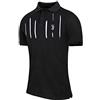 Juventus Polo Nero Cotone Piquet Elasticizzato PO1AI18 (Taglia L)