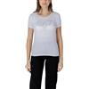EA7 Emporio armani ea7 t-shirt con logo strass donna - s