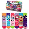 United Oddsocks - Miss Mashers - Confezione da 6 calzini per ragazze Misure | 30.5-38.5, Calzini Divertenti e Colorati da Abbinare, Idea Regalo di Compleanno o Natale per Ragazze