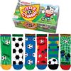 United Oddsocks Champ - Confezione da 6 calzini per ragazzi, multicolore, Multicolore, 9