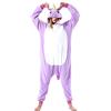 Simzoo Unisex Onesie Pigiama Intero Animali Kigurumi Adulto Carnevale Cosplay Halloween Costume per Donna Uomo Sleepwear
