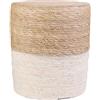 HOME DECO FACTORY Pouf Blue Lagoon Beige