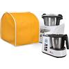 HOMELAY. Copertura Monsieur Cuisine connect/smart/plus. Copertura protettiva per robot da cucina. Similpelle antimacchia e idrorepellente. Antibatterica. Fatta a mano in Europa. Giallo senape.